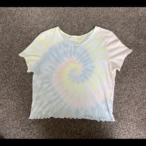 American Eagle crop top- tie dye